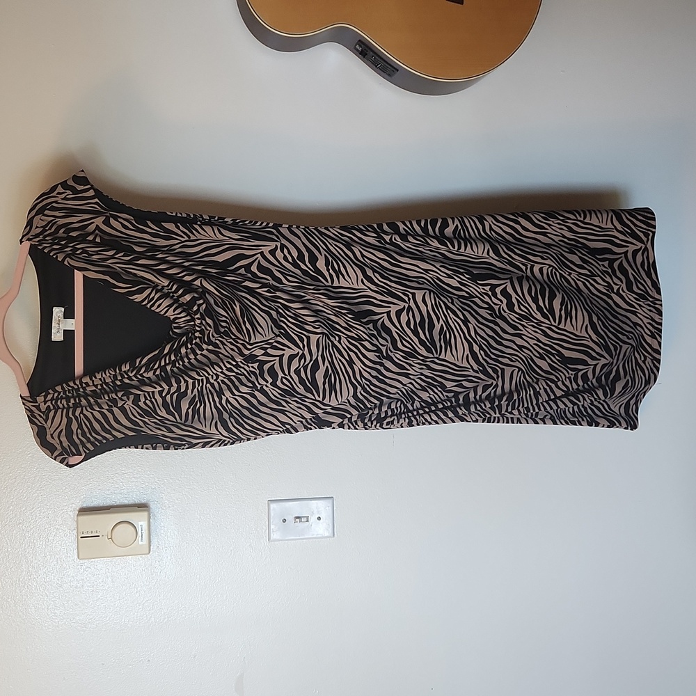 Dressbarn Size 14 Animal Print Dress